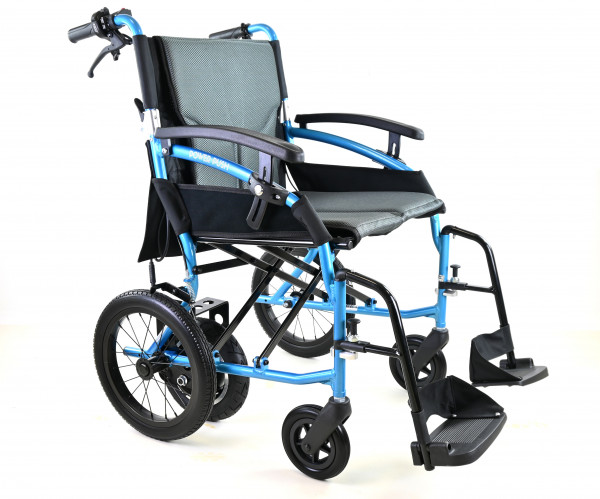 Power Push Gravity attendant propelled wheelchair